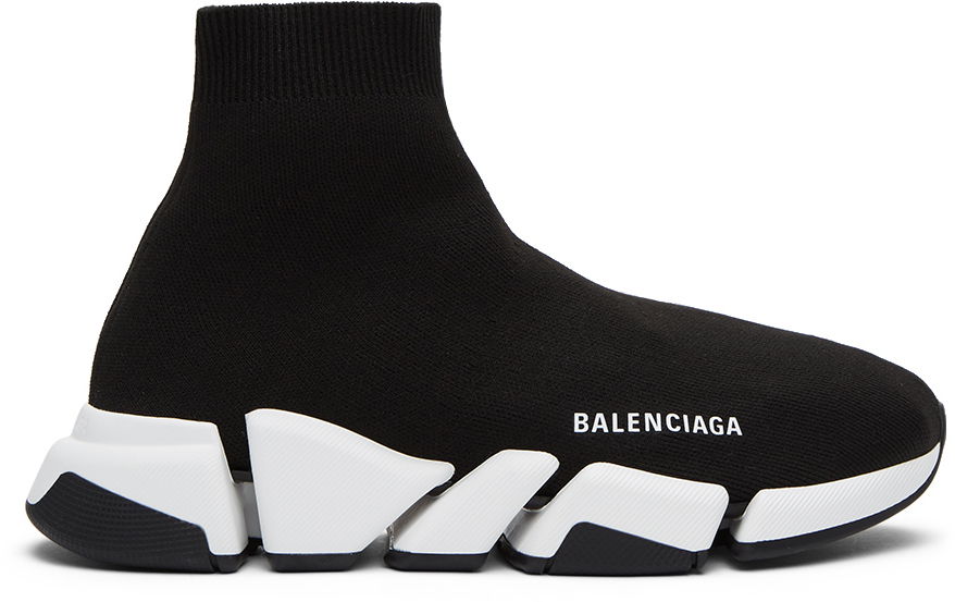 Sneakers og sko Balenciaga Speed 2.0 Sneakers Sort | 617239-W1702-1015, 0