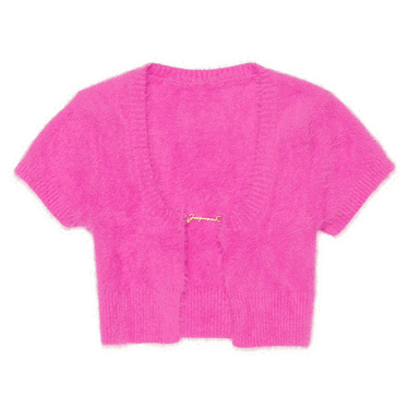 Sweater Jacquemus La Maille Neve Cardigan Lyserød | 223KN209 2380 430, 0
