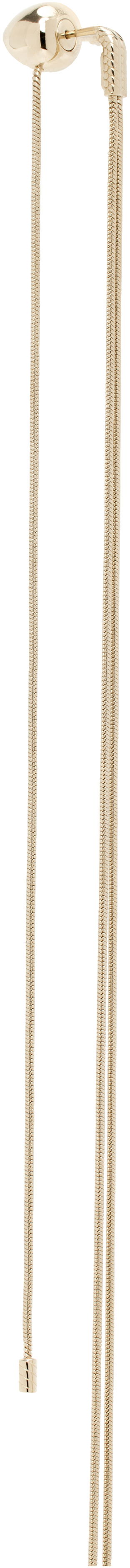 Halskæde Alaïa ALAÏA Double Strand Earrings Metalisk | AA2B144LA006, 1