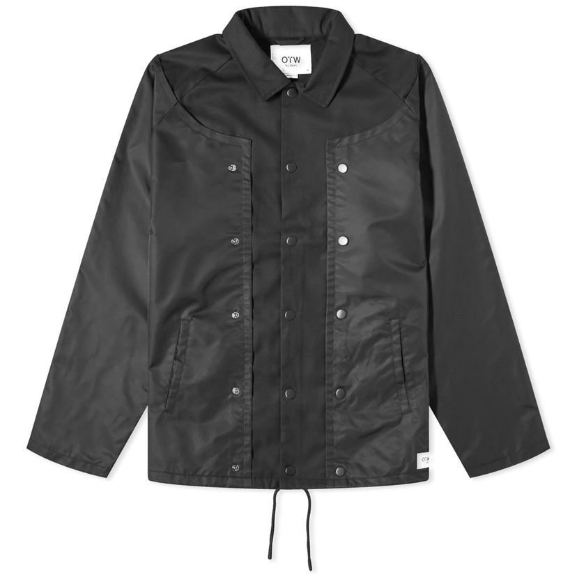 Jakke Vans OTW Duo Tone Coaches Jacket Sort | VN000GBXBLK