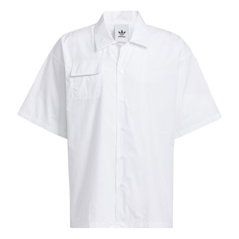 Skjorte adidas Originals Originals Speed Short Sleeve Shirt Hvid | HU1236