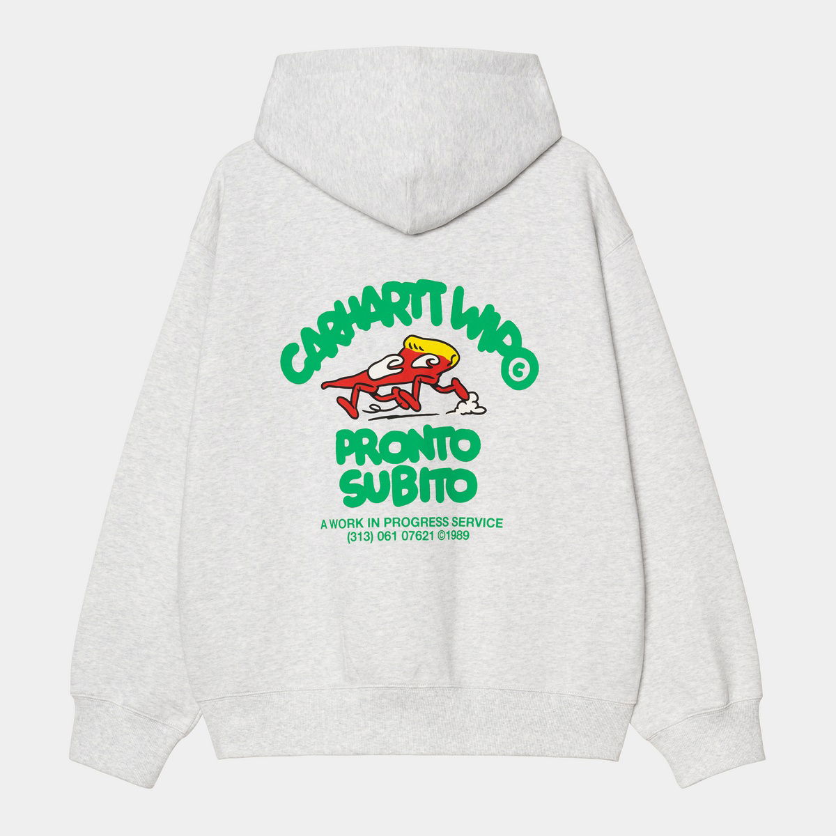 Sweatshirt Carhartt WIP Carhartt WIP Pronto Zip-Up Hoodie Grå | I035177_9, 1