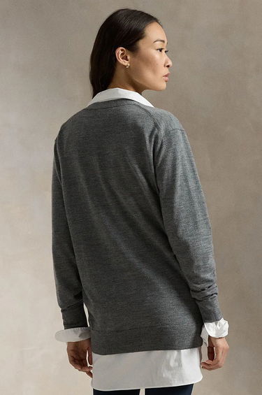Sweater Polo by Ralph Lauren Wool Cardigan Grå | 211956233, 1