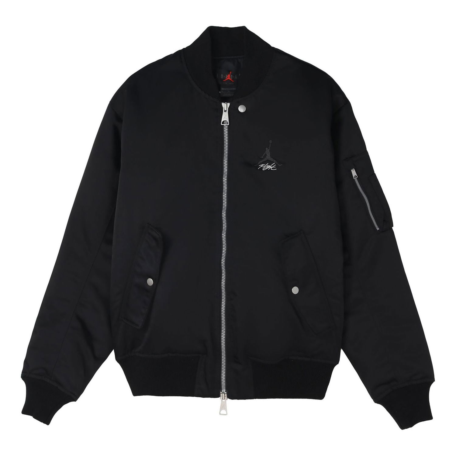 Bomberjakke Jordan Essentials Renegade Bomber Jacket Sort | DV7613-010, 0