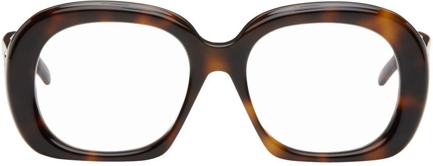 Solbriller Loewe Curvy Glasses Brun | LW50056I@52052, 0