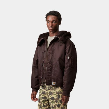 Bomberjakke Carhartt WIP Carhartt WIP HD Oltera Bomber Jacket Brun | I035309_9, 0