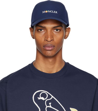 Kasket Moncler Moncler Genius x Gilga Farm Baseball Cap Mørkeblå | K24023B000060U082, 0