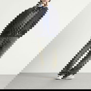Jeans Balenciaga Dark Wash Relaxed Fit Wide-Leg Jeans Blå | 851351-TTW76-3394, 4