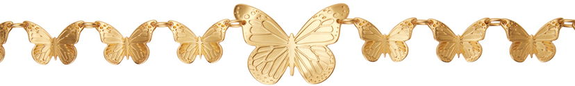 Halskæde Blumarine Blumarine Butterfly Belt Metalisk | A344W048A