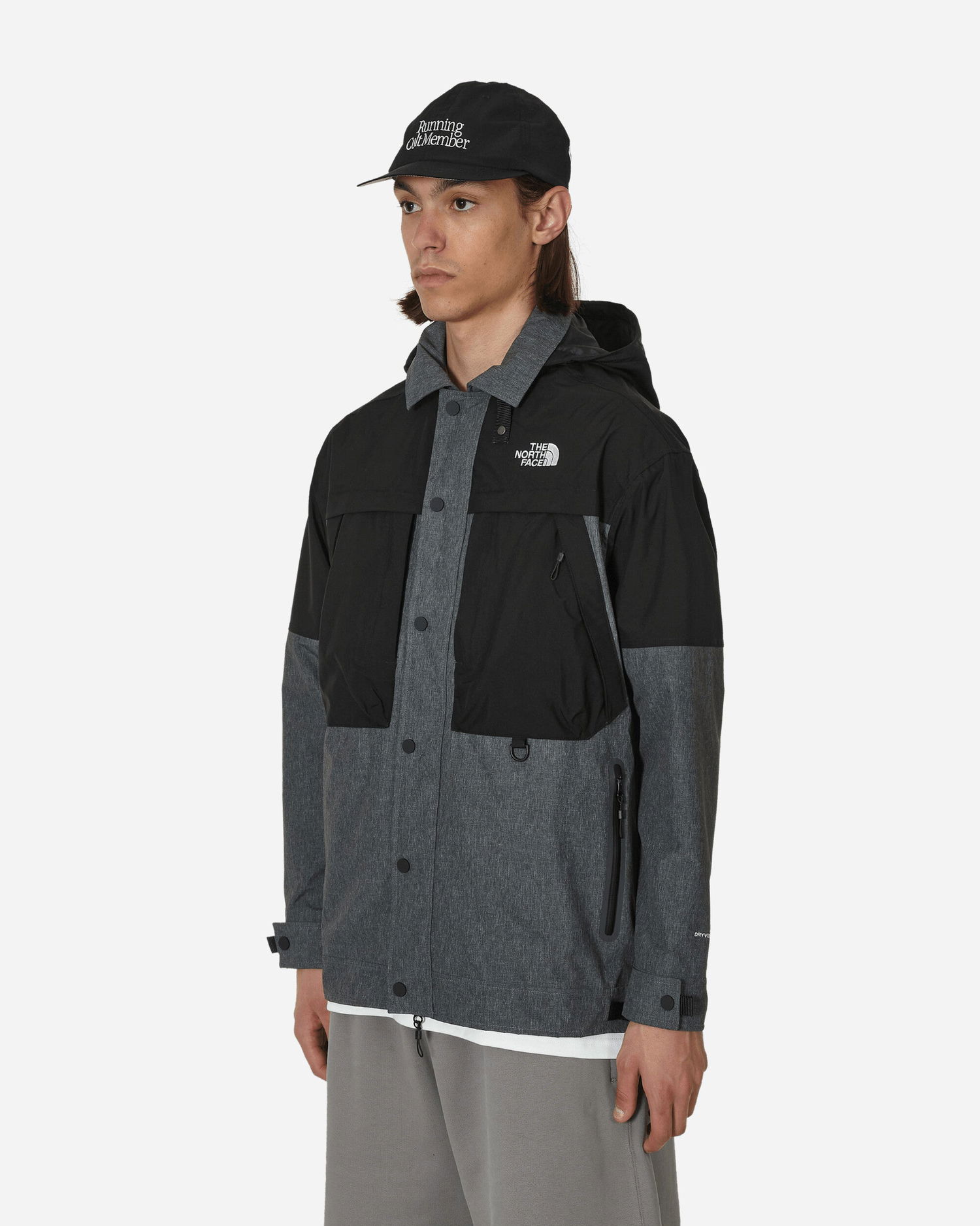 Jakke The North Face Fabric Mix Shirt Jacket Sort | NF0A81LC JK31, 1