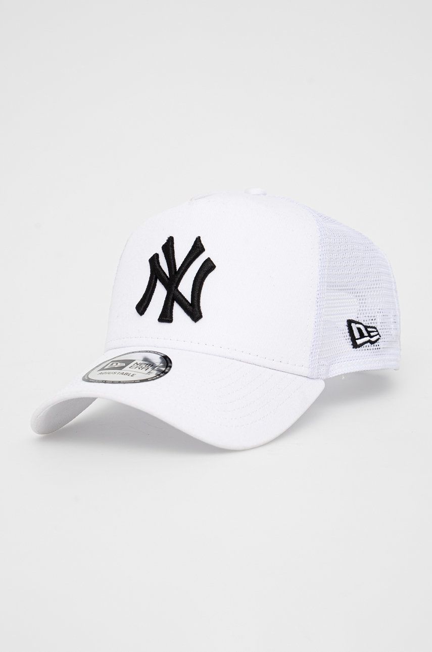 Kasket New Era Essential New York Yankees MLB Trucker Cap Hvid | 12285467.WHITE, 0