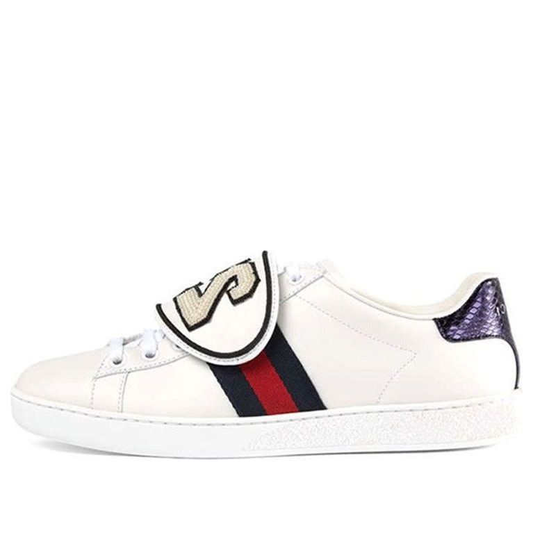 Sneakers og sko Gucci Ace Series Stripe Hvid | 481151-DOPH0-9070, 0