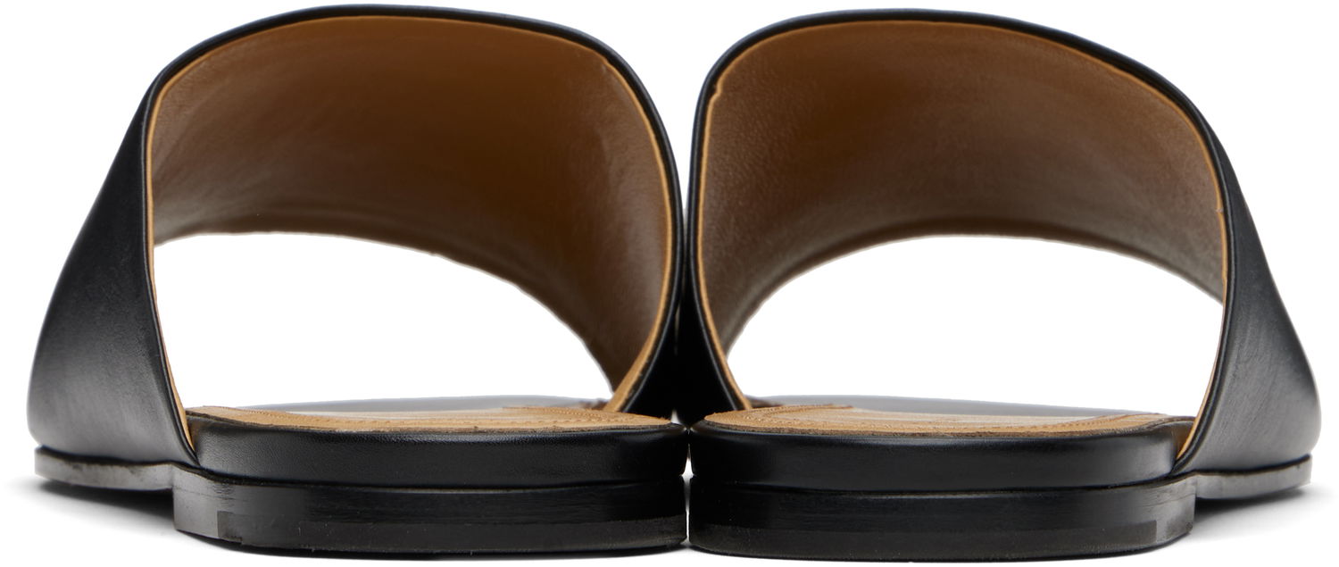 Tilbehør The Row The Row Signum Slipper Sandals Sort | F1629-L57A, 1