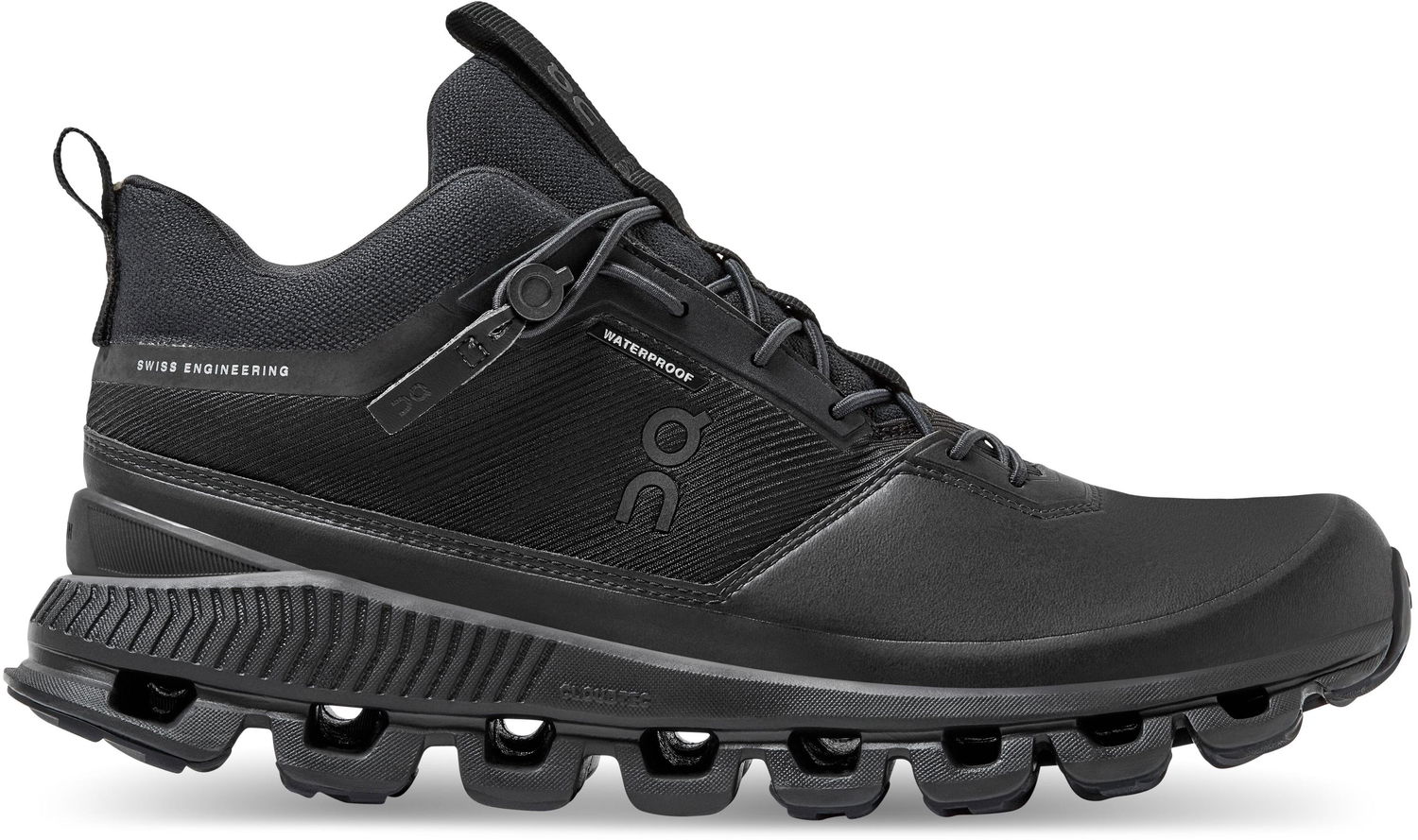 Sneakers og sko On Running Cloud Hi Waterproof W Sort | 28.99672, 0