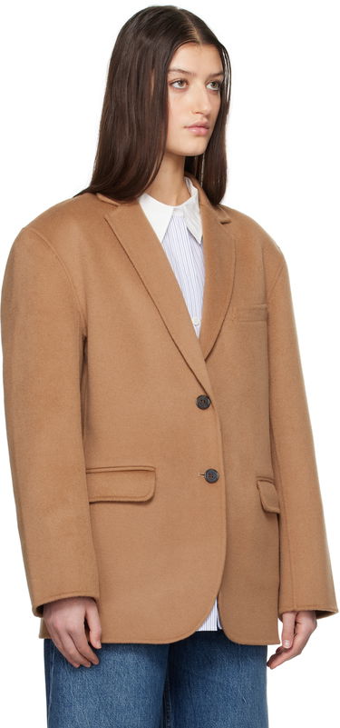 Frakker Anine Bing Quinn Wool Blazer Brun | A-01-7073-200, 4