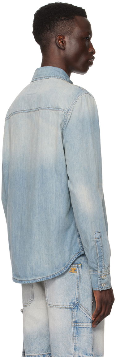Skjorte Courrèges Denim Shirt Blå | 124DCH015CO0102, 2