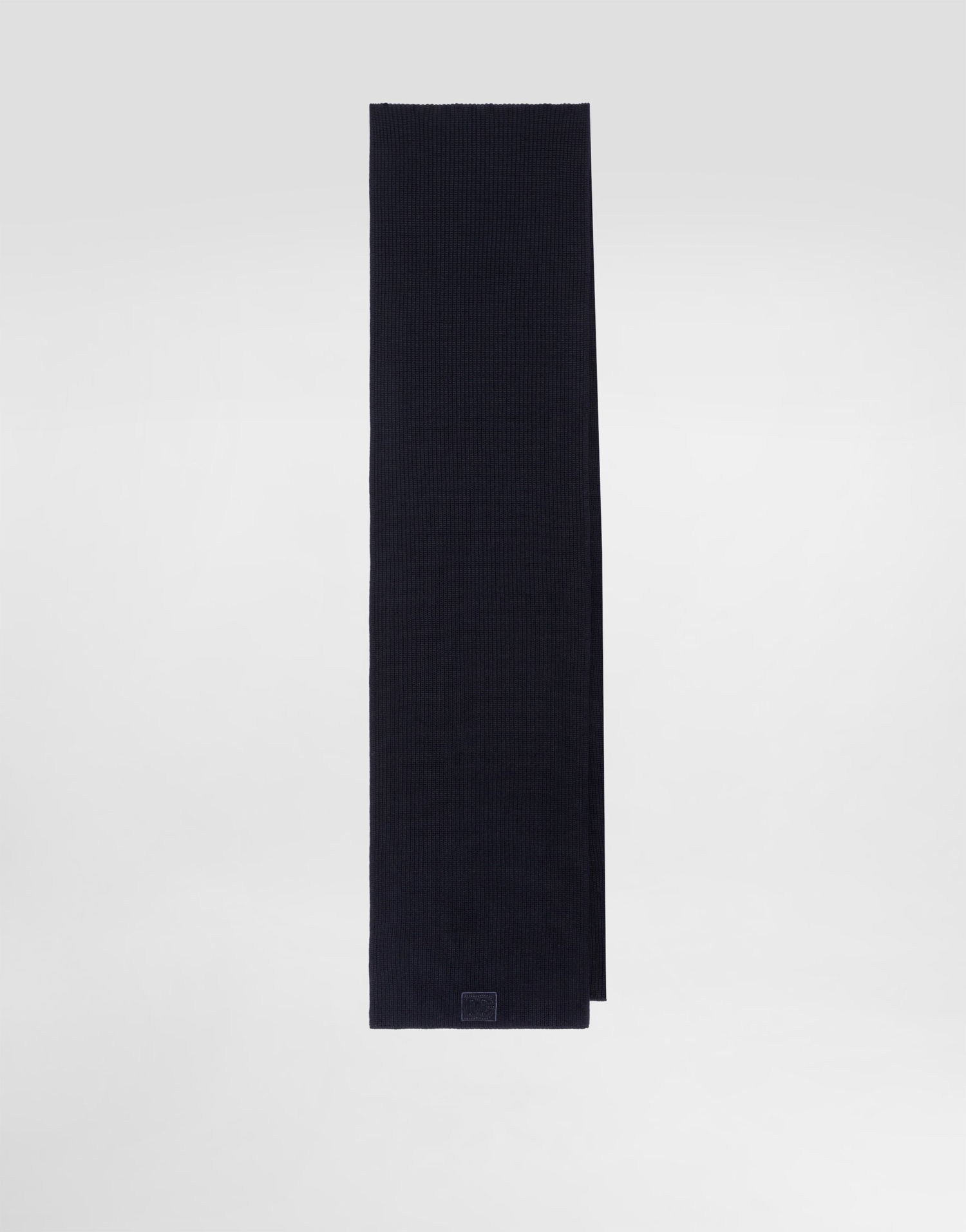 Tørklæde Dolce & Gabbana Dolce & Gabbana Knitted Wool Scarf Mørkeblå | GX13KZJDVCIB0665, 0