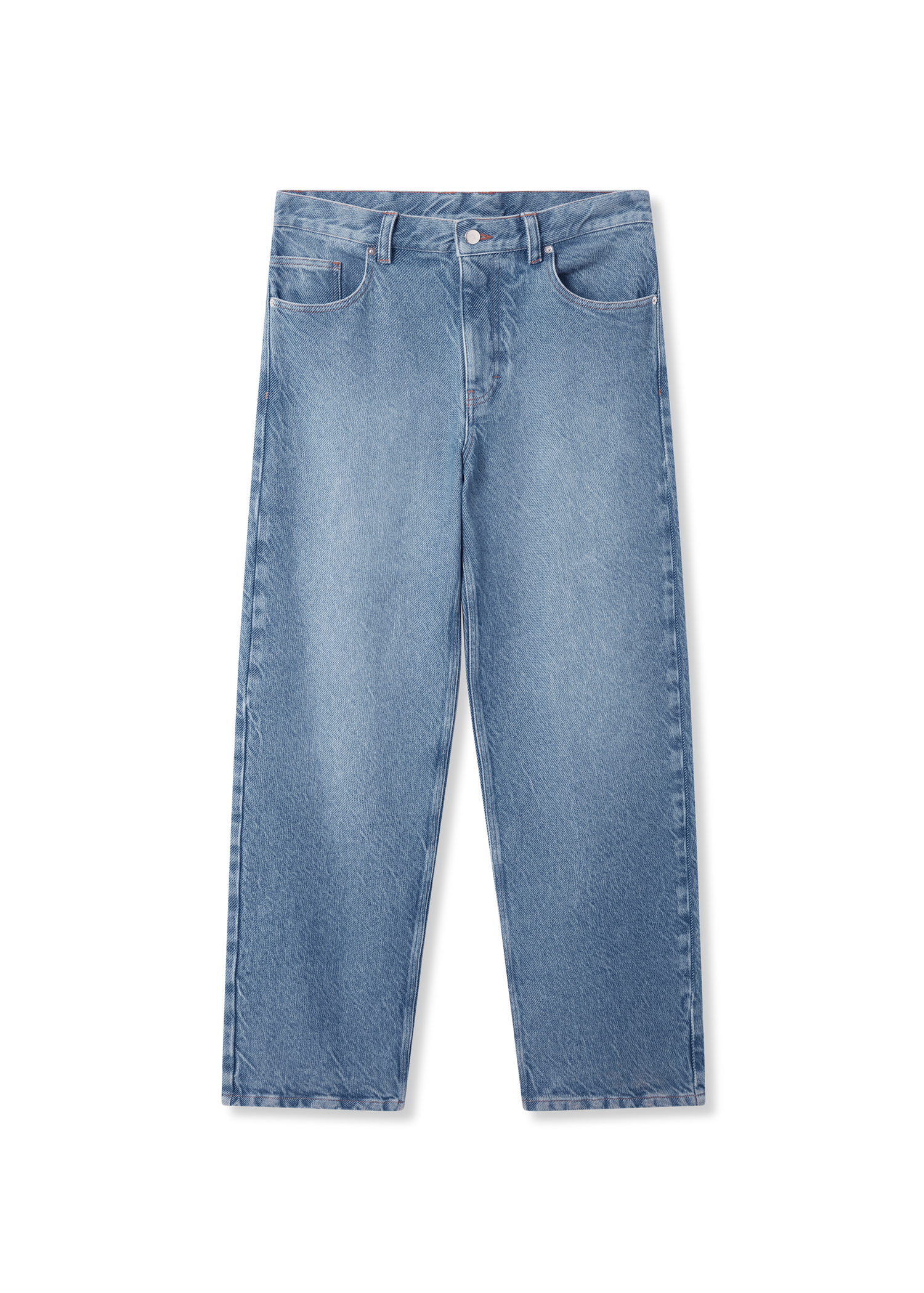 Jeans AXEL ARIGATO Relaxed Fit Twill Jeans Blå | A3261001, 0