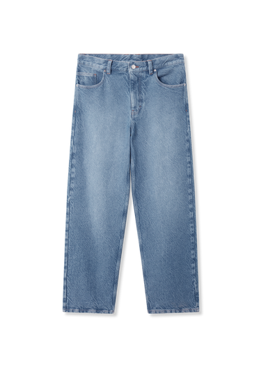 Jeans AXEL ARIGATO Relaxed Fit Twill Jeans Blå | A3261001, 0