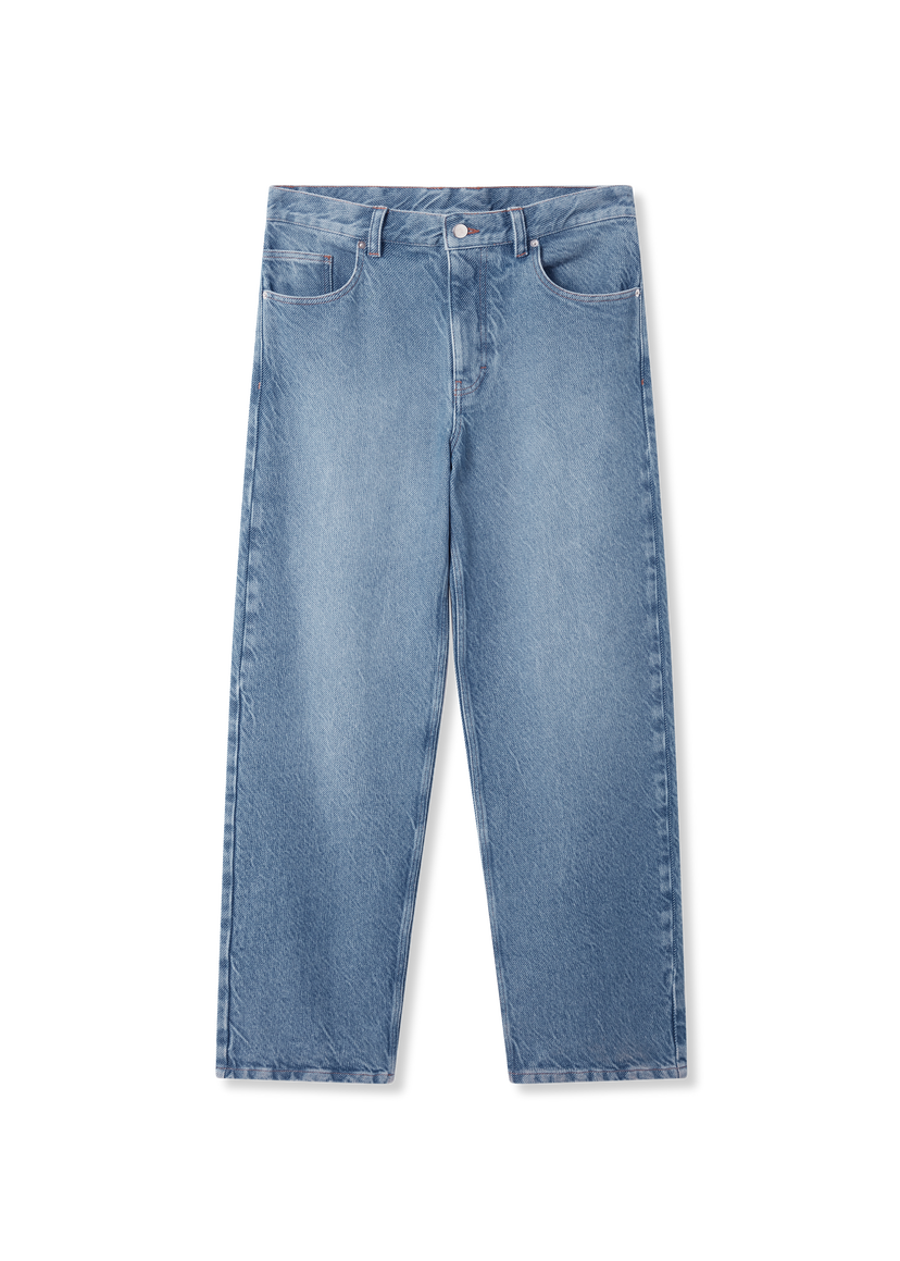 Jeans AXEL ARIGATO Relaxed Fit Twill Jeans Blå | A3261001