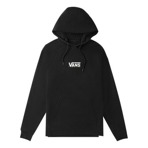 Sweatshirt Vans Classic Logo Hoodie Sort | VN0A49SNBLK