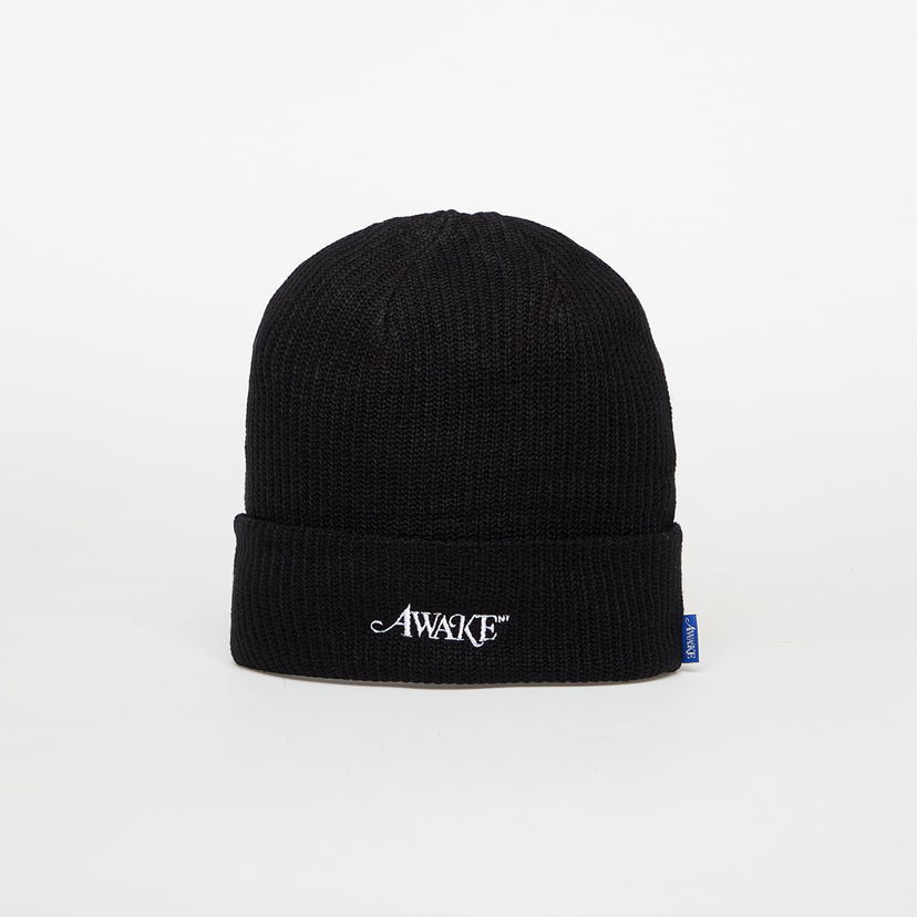 Beanie Awake NY Awake NY Loose Gauge Knit Beanie Universal Sort | AWK-FW25-HT002-BLK