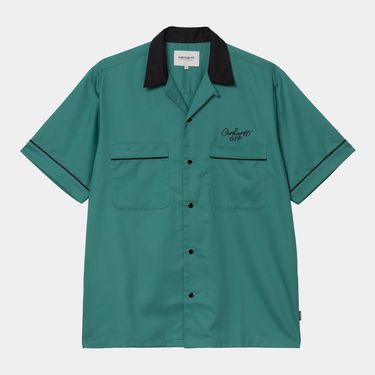 Skjorte Carhartt WIP Carhartt WIP Short Sleeve Bowl Shirt Grøn | I035153_9, 4