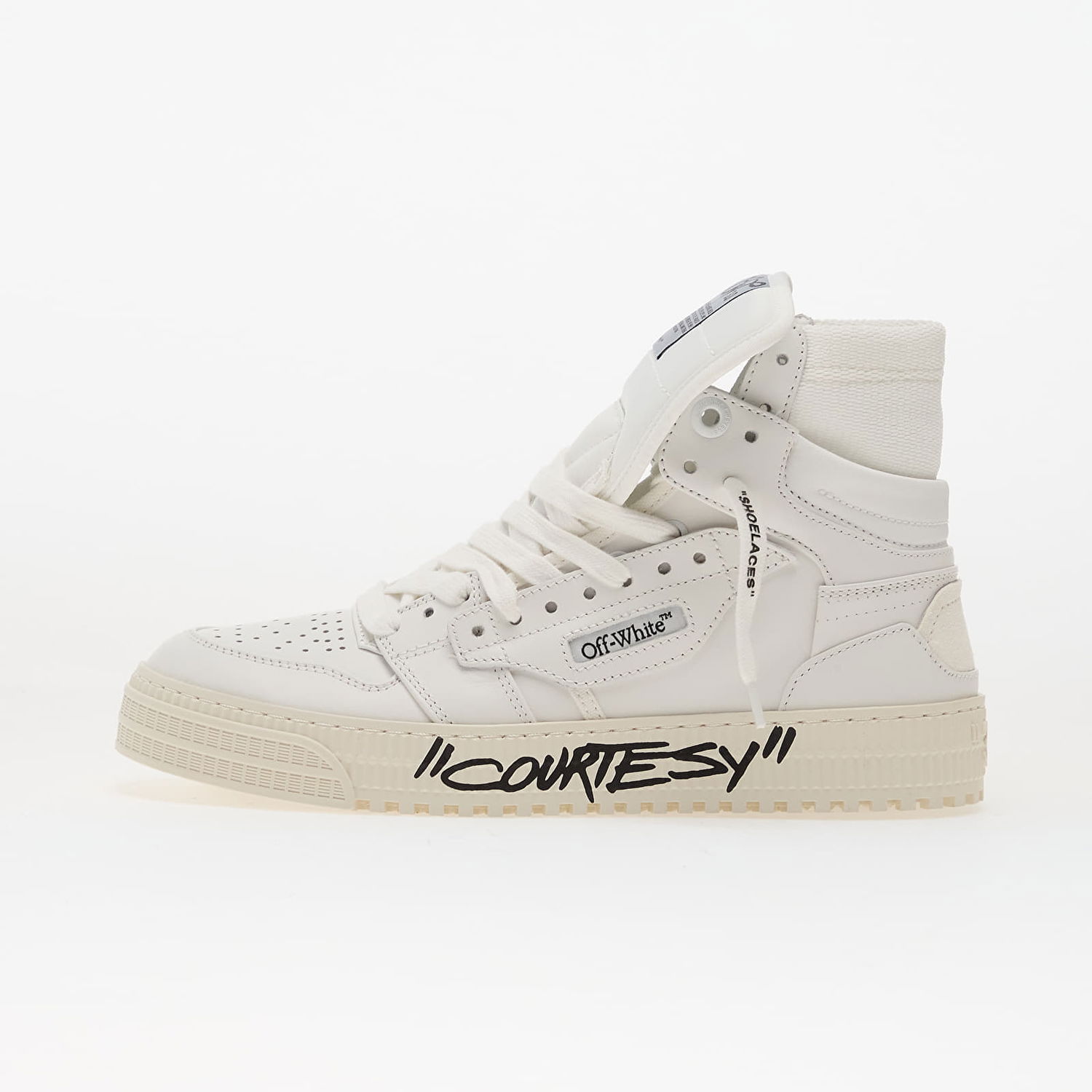 Sneakers og sko Off-White 3.0 Off Court Courtesy White/ Black Hvid | OWIA112C99LEA0060110, 0