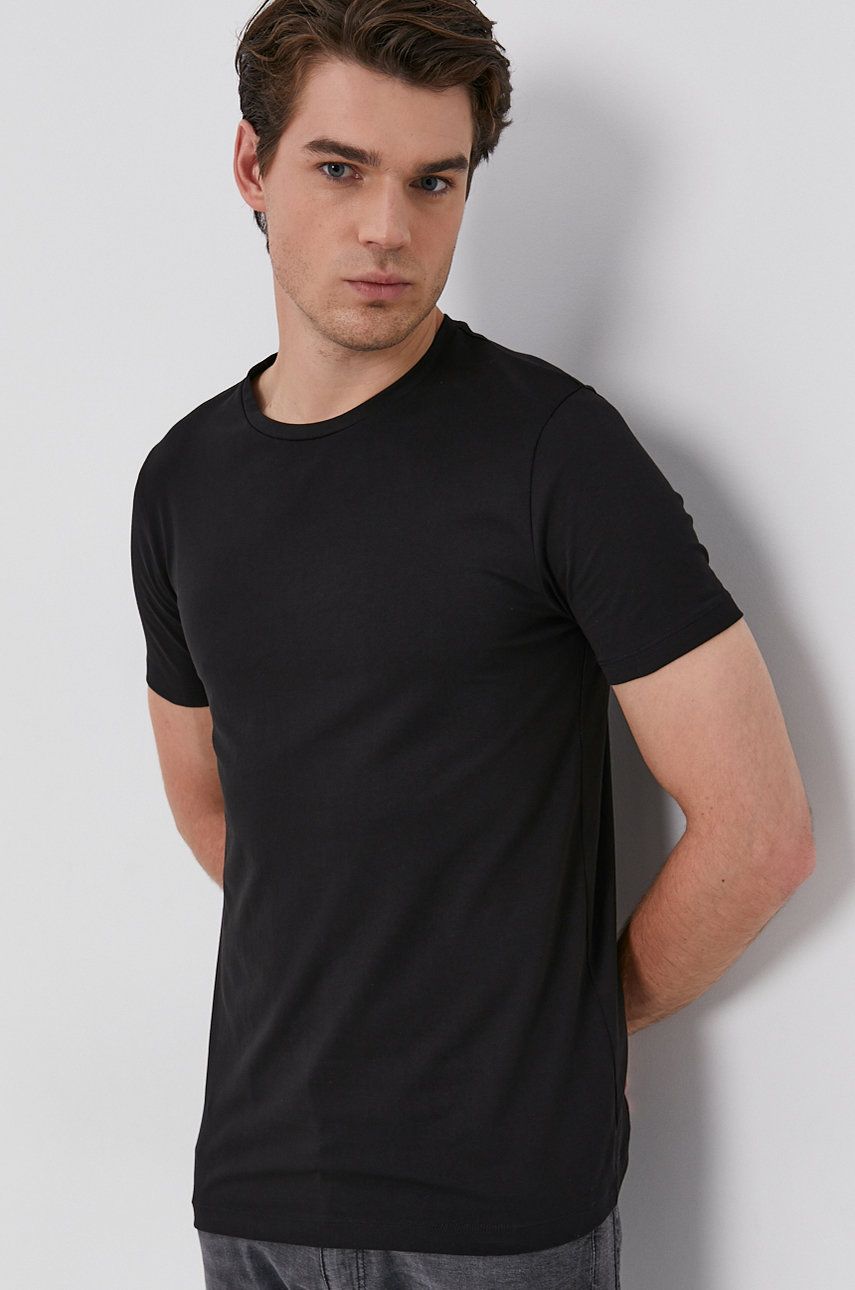 T-shirt BOSS Tee 2-pack Sort | 50325440, 0