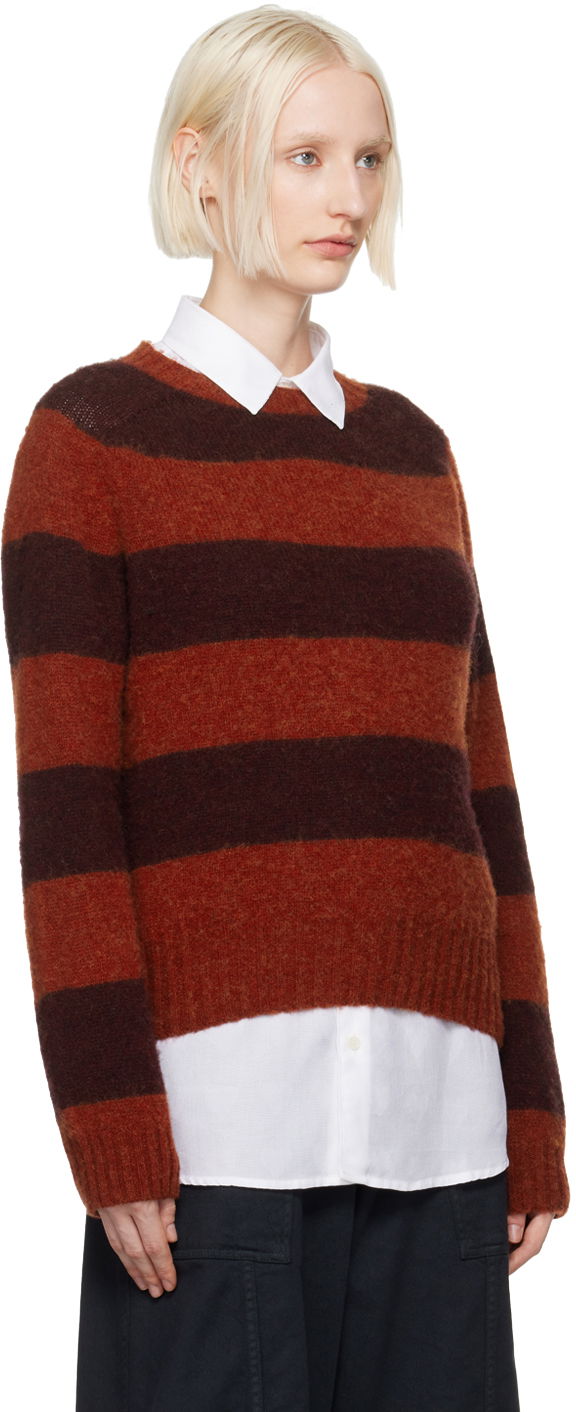 Sweater YMC YMC Jets Striped Wool Blend Sweater Rød | Q8XAB, 1