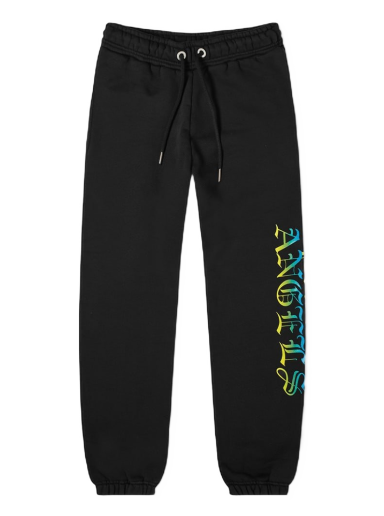 Joggingbukser Palm Angels Hue Gothic Logo Sweat Pant Sort | PMCH011R21FLE0031084