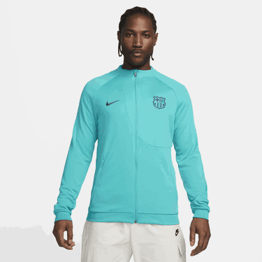 Jakke Nike F.C. Barcelona Academy Pro Third Football Knit Jacket Turkis | DX8470-300, 0