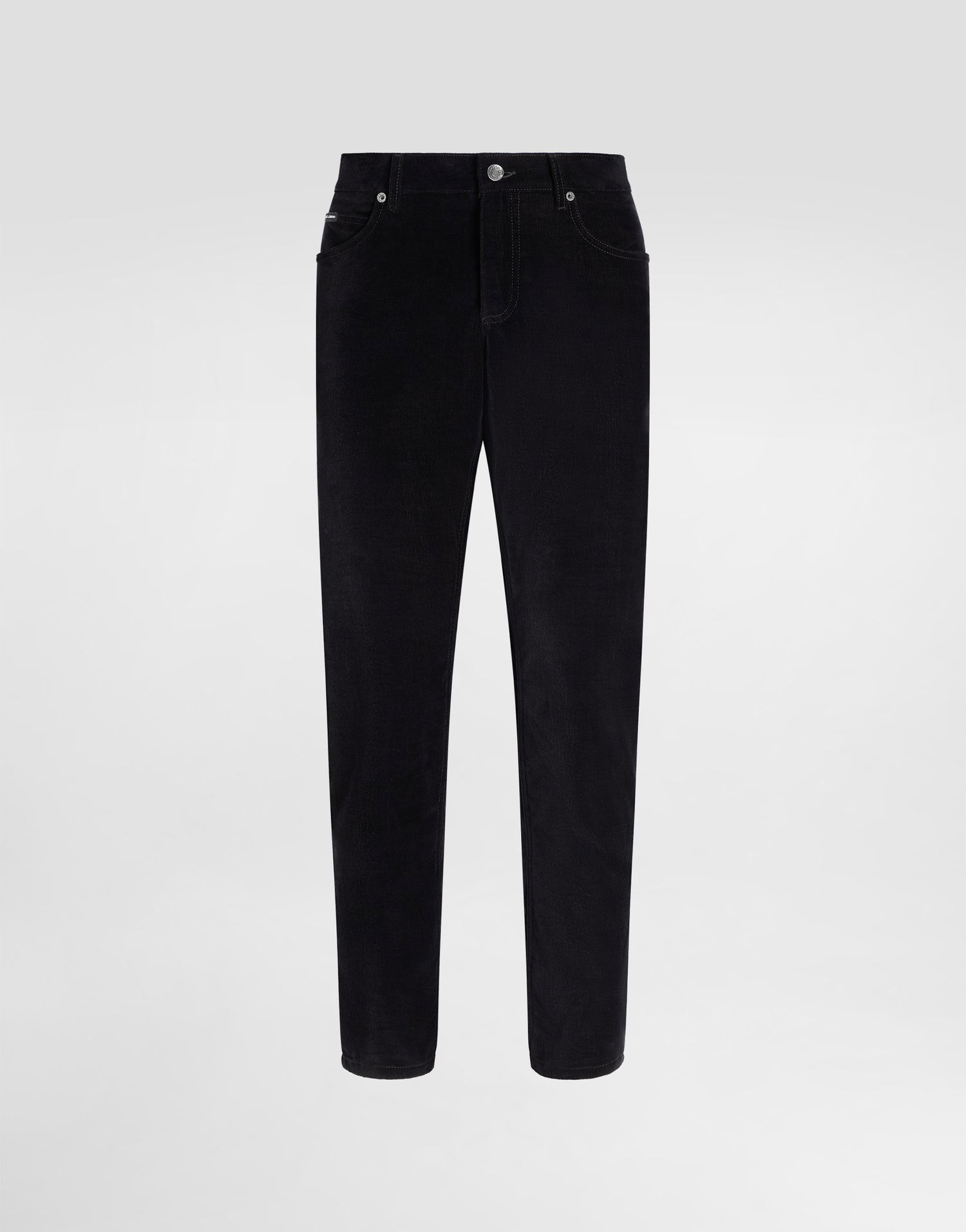 Bukser Dolce & Gabbana Dolce & Gabbana Cotton And Cashmere Regular Trousers Sort | GYJCCTGJ589N0000, 0
