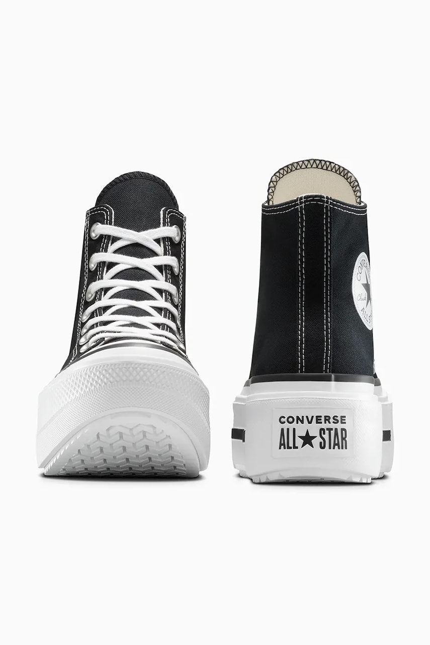 Sneakers og sko Converse Chuck Taylor All Star Lift Double Stack Sort | A12975C, 1