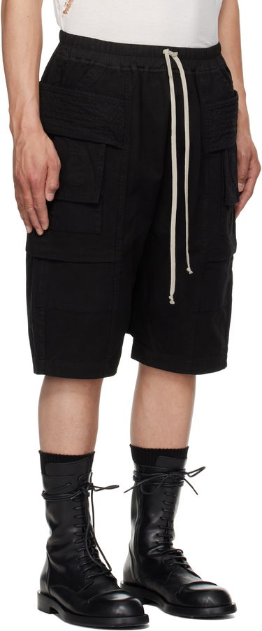 Shorts Rick Owens Rick Owens DRKSHDW Hollywood Creatch Cargo Pods Shorts Sort | DU01E3382 CVS, 1
