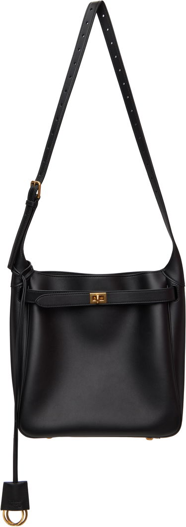 Skuldertaske Balenciaga Balenciaga Bel Air Small Shoulder Bag Sort | 811018-2ABAV, 0