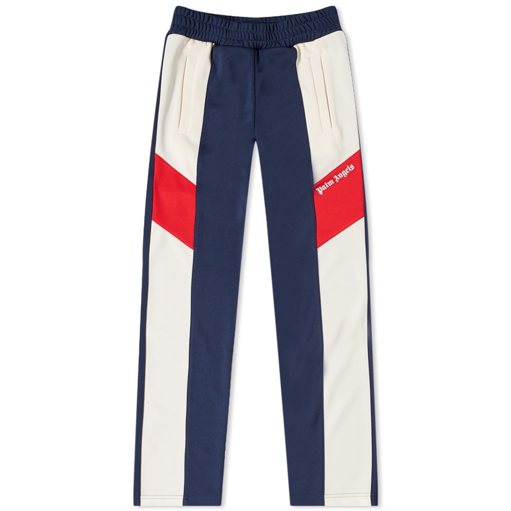 Joggingbukser Palm Angels Colourblock Track Pant Mørkeblå | PMCJ003S22FAB0014601, 0