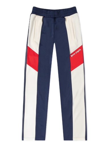 Joggingbukser Palm Angels Colourblock Track Pant Mørkeblå | PMCJ003S22FAB0014601
