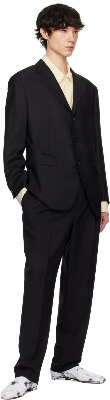 Jakke Maison Margiela Maison Margiela Mohair Blazer Sort | S50BN0536 M35259, 3
