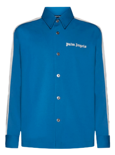 Skjorte Palm Angels Track Shirt Blå | PMGA104F22FAB0034003