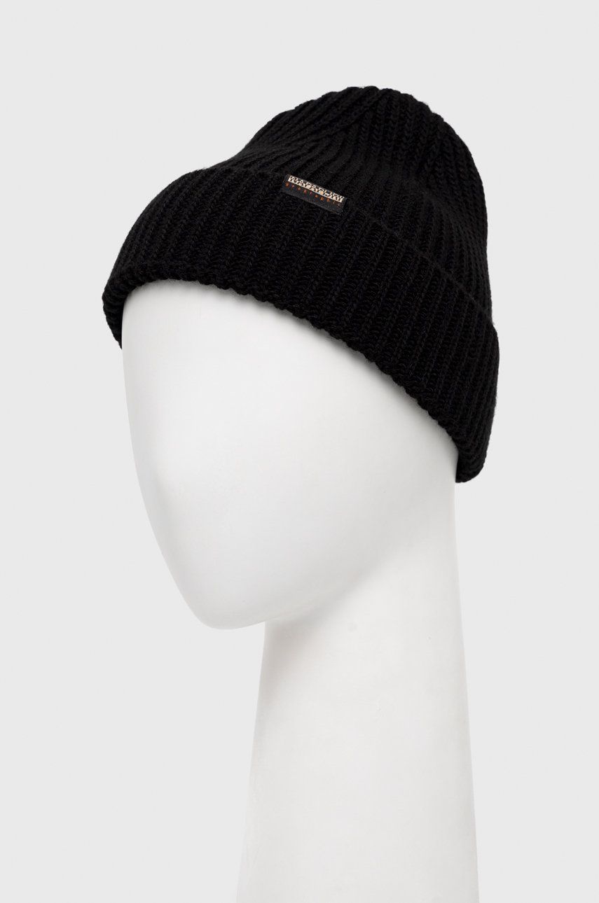 Beanie Napapijri Foli 3 Beanie Sort | NP0A4GK80411, 0
