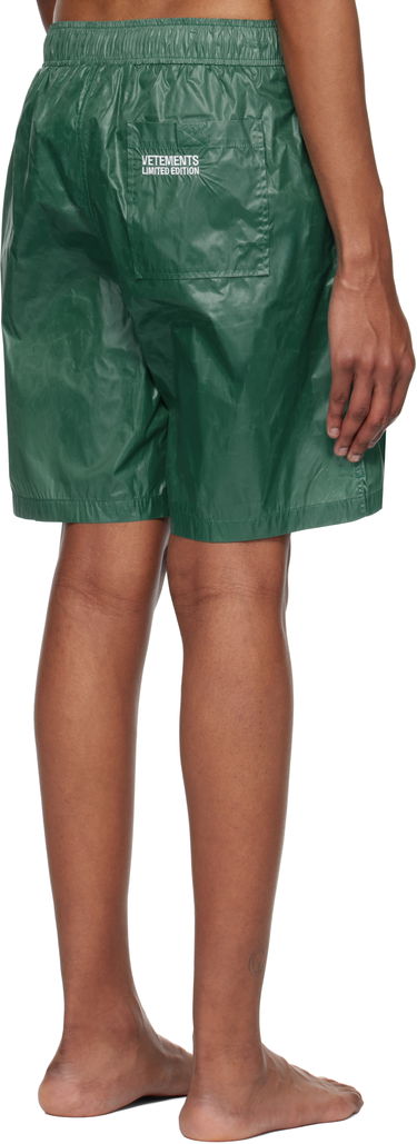 Badetøj VETEMENTS Vetements Polizei Swim Shorts Grøn | MA66SW110E, 2