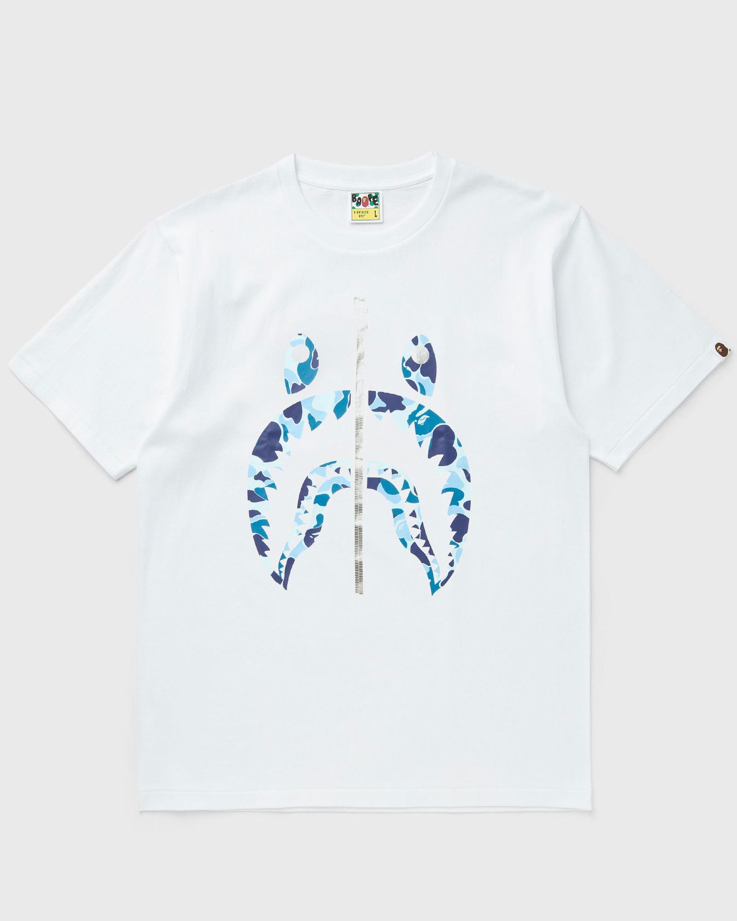 T-shirt BAPE Camo Shark Graphic T-Shirt Hvid | 001TEL301008MWH, 0