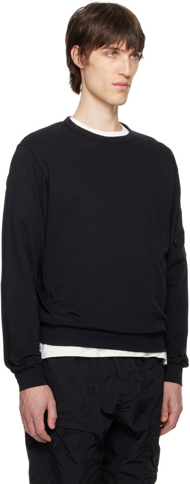 Sweater C.P. Company C.P. Company Light Fleece Crewneck Sweatshirt Sort | 18CMSS019A-002246G, 1