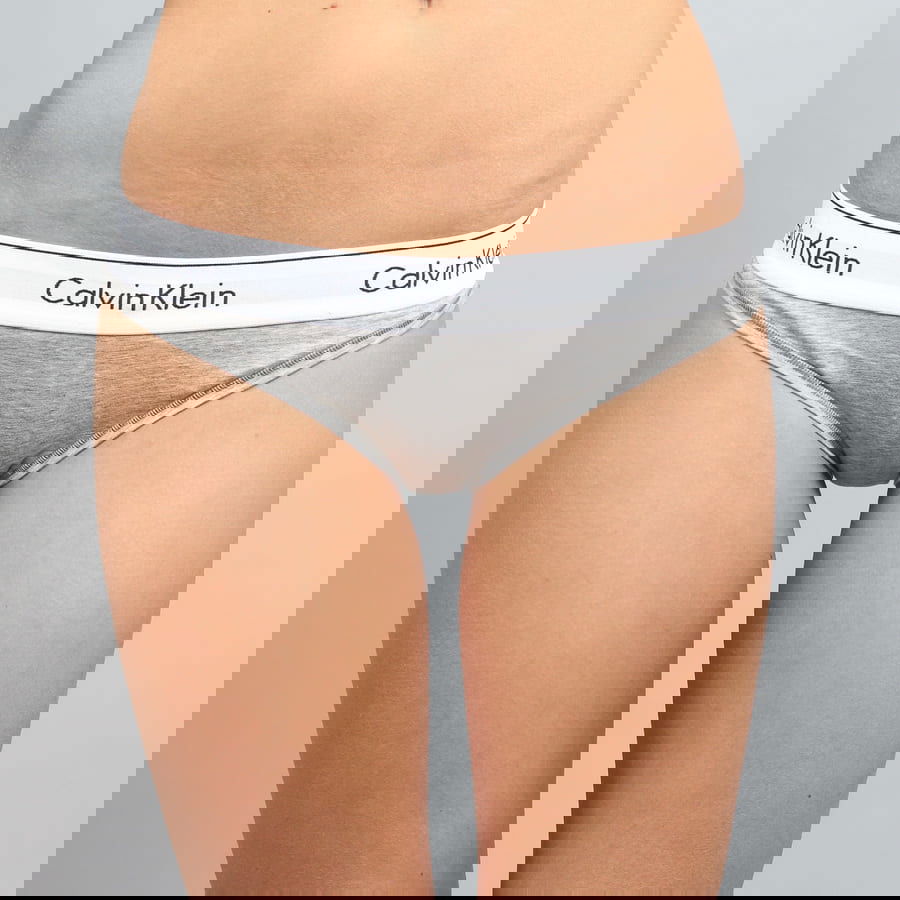 Trusser CALVIN KLEIN Cotton Bikini Briefs Grå | F3787E-020, 0