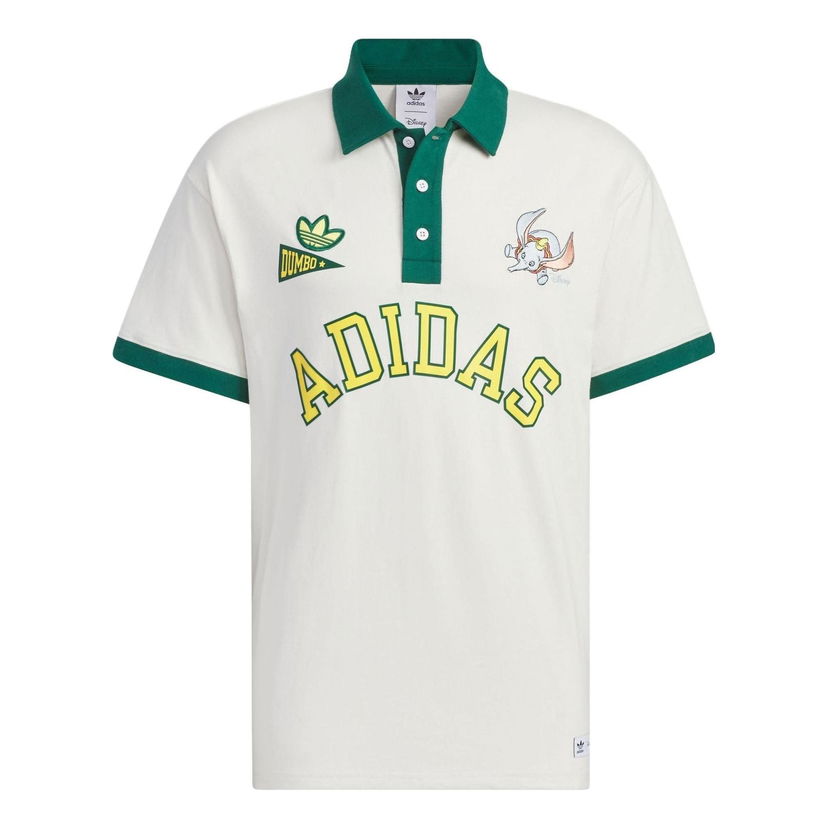Polo skjorte adidas Originals Sportswear Disney Dumbo Polo Hvid | IN1075