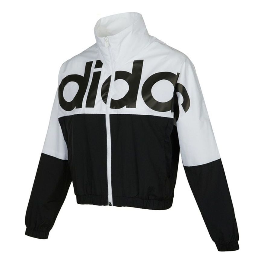 Vindjakke adidas Originals Neo Icons+ Stand Collar Printed Jacket Hvid | H36716, 0