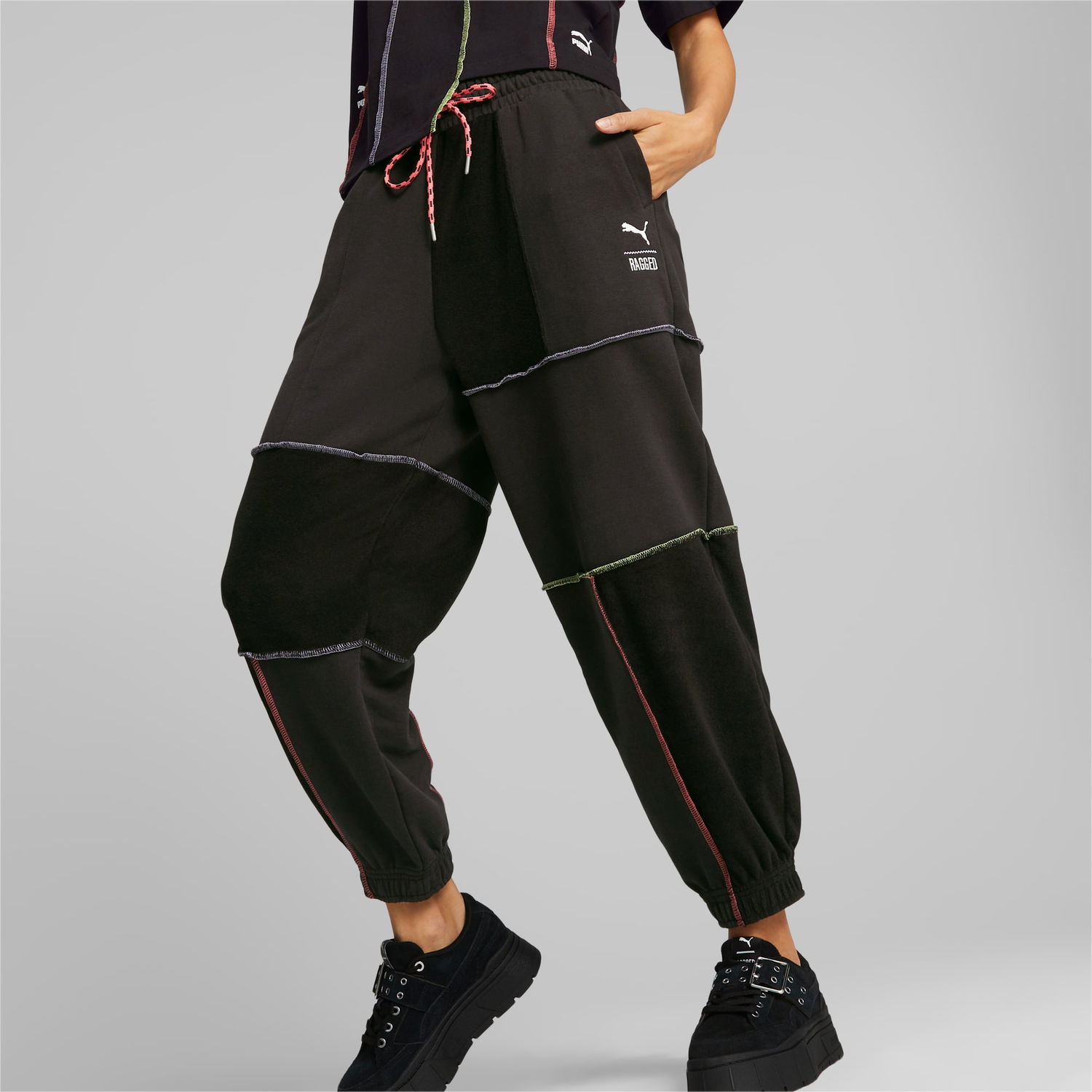 Bukser Puma X The Ragged Priest Pants Sort | 539132_01, 0