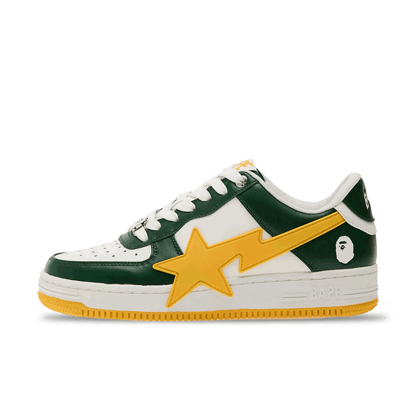 Sneakers og sko BAPE Bape Sta Os 2 M2 "Green & Yellow" Grøn | 001FWK701309MGRN