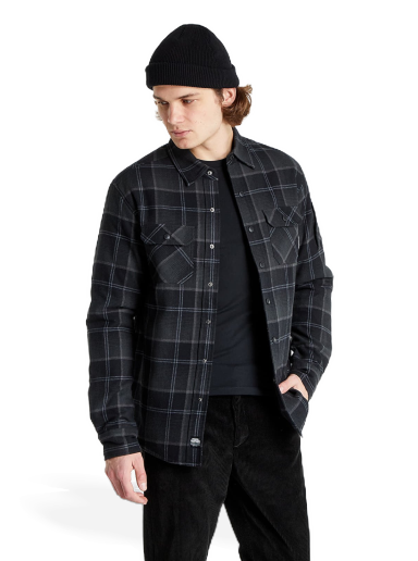 Jakke Horsefeathers Dough Insulated Shirt Sort | SM1218A